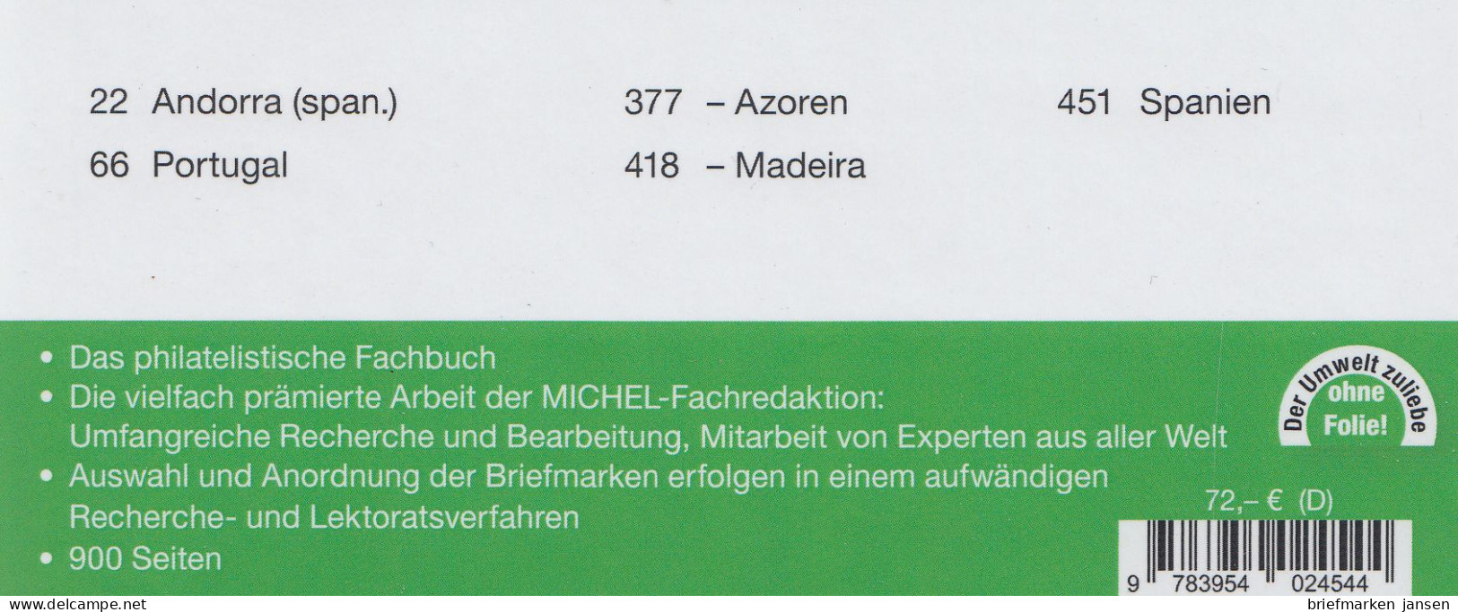 Michel Europa Katalog Band 4 - Iberische Halbinsel 2023, 108. Auflage - Oostenrijk