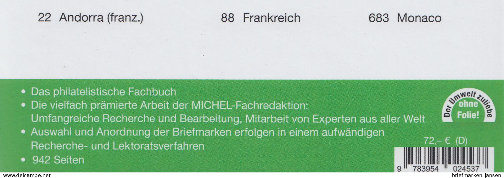 Michel Europa Katalog Band 3 - Westeuropa 2023, 108. Auflage - Austria