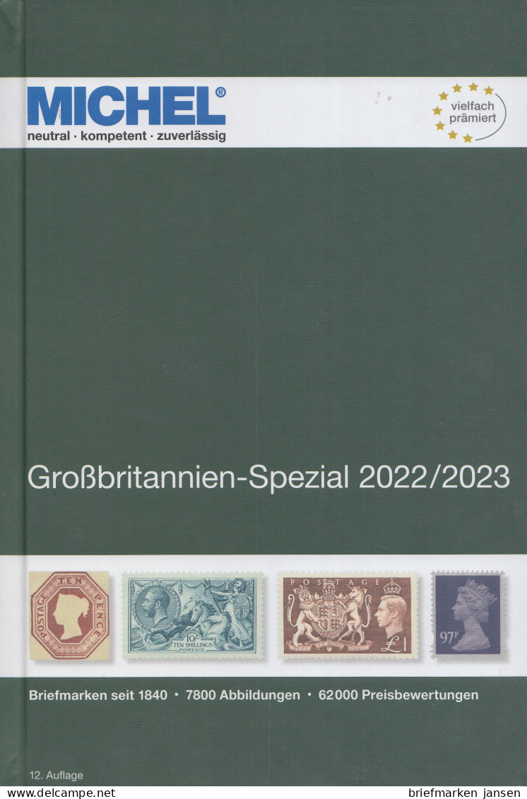 Michel Großbritannien-Spezial 2022/2023, 12. Auflage - Österreich