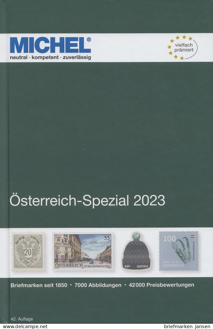Michel Österreich Spezial - Katalog 2023, 42. Auflage - Österreich