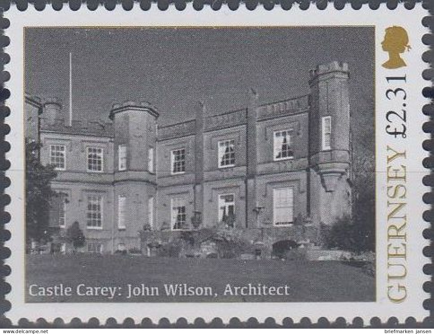 Guernsey MiNr. 1724 Architektur Von John Wilson: Castle Carey (2,31) - Guernesey