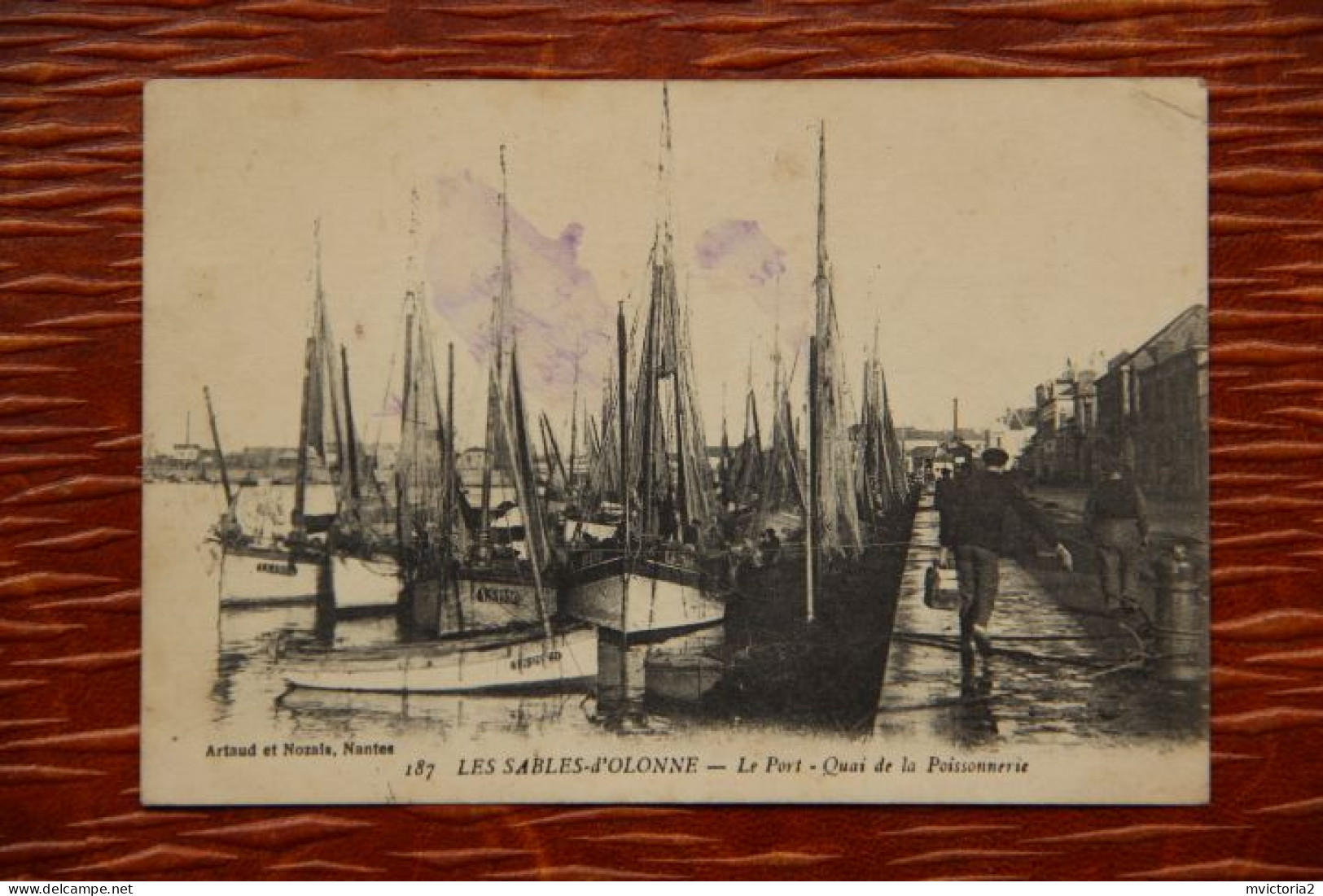 85 - LES SABLES D'OLONNE : Le Port, Quai De La Poissonnerie - Sables D'Olonne