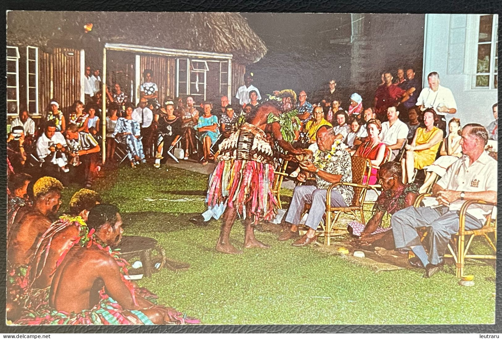 Fiji Yanqona Ceremony At Korolevu Beach Hotel Nice Postcard - Fiji