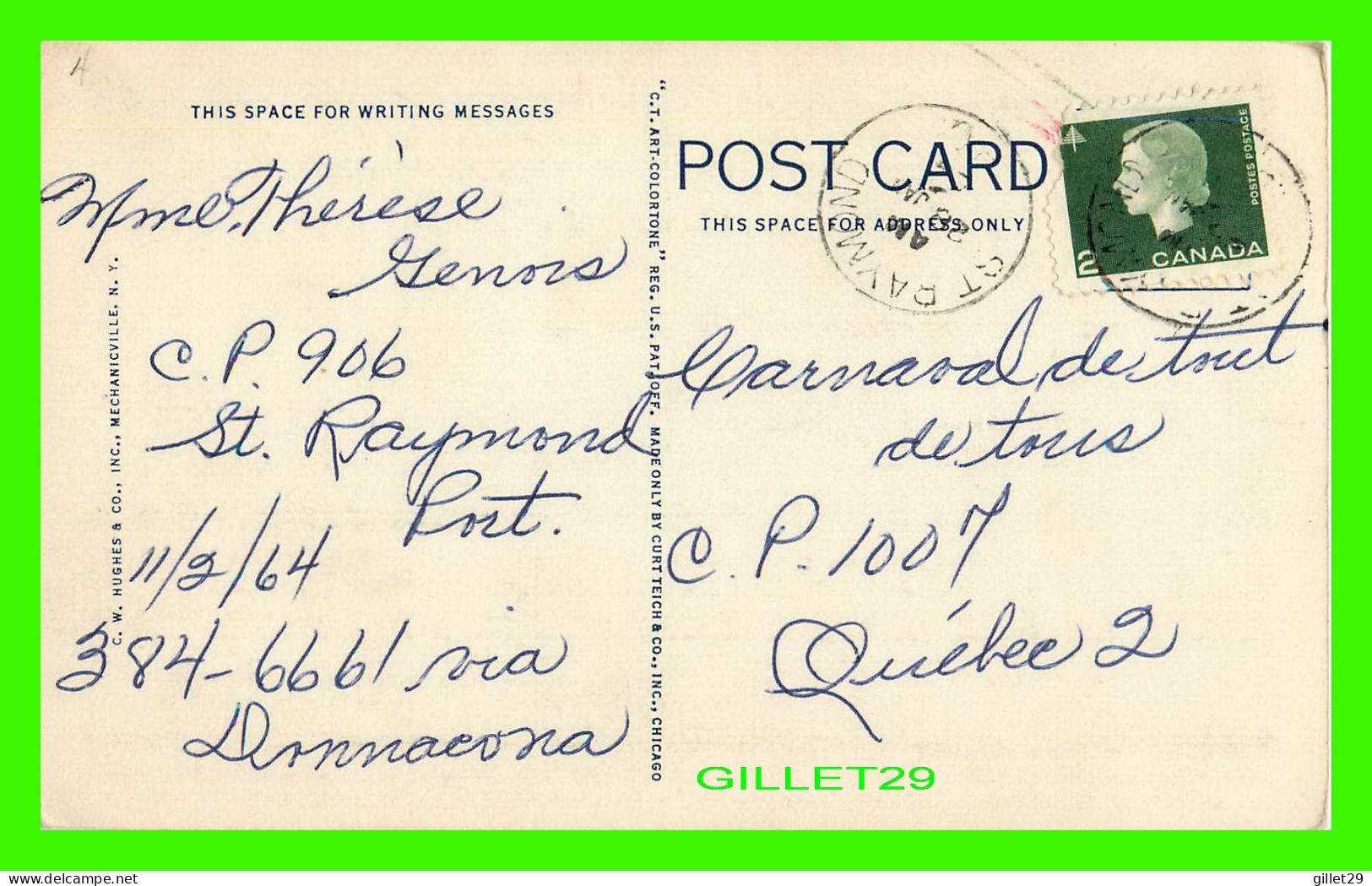 ARIRONDACK MTS, NY - WHITEFACE MT. MEMORIAL HIGHWAY, LAKE PLACID AND WILMINGTON - TRAVEL IN 1964 - - Adirondack