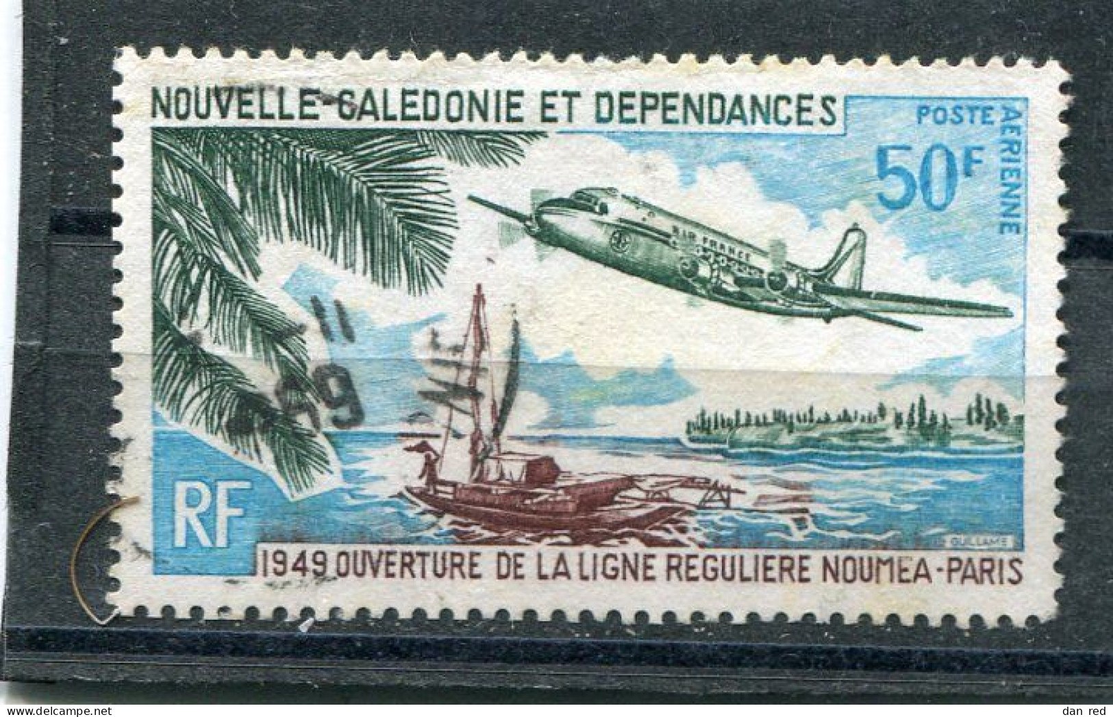 NOUVELLE CALEDONIE  N° 109 PA  (Y&T)  (Oblitéré) - Used Stamps