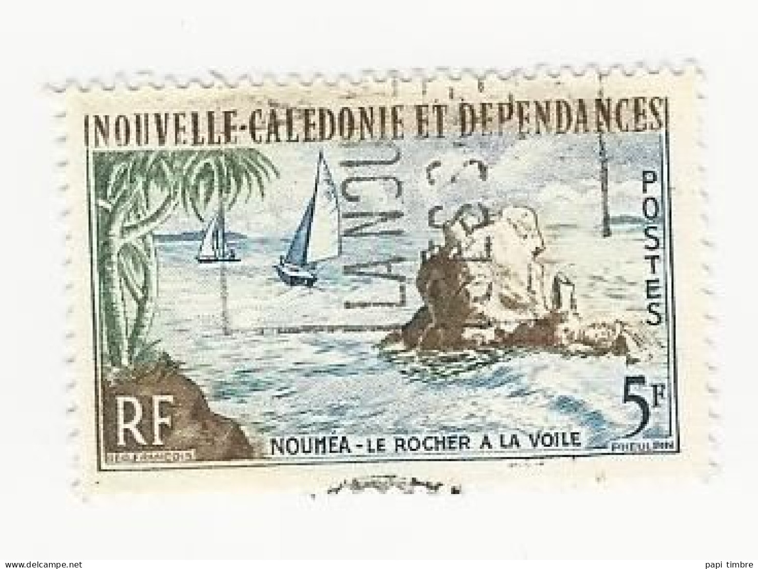 Nouvelle Calédonie - 1962 Pêches Et Sports Nautiques - N° 304 Oblitéré - Used Stamps