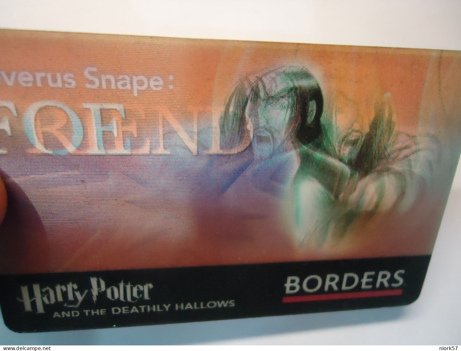 UNITED STATES   DISNEY CINEMA  3D   CARDS HARRY POTTER - Disney