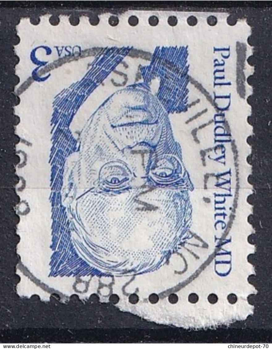 1986 Paul Dudley White CACHET - Gebraucht