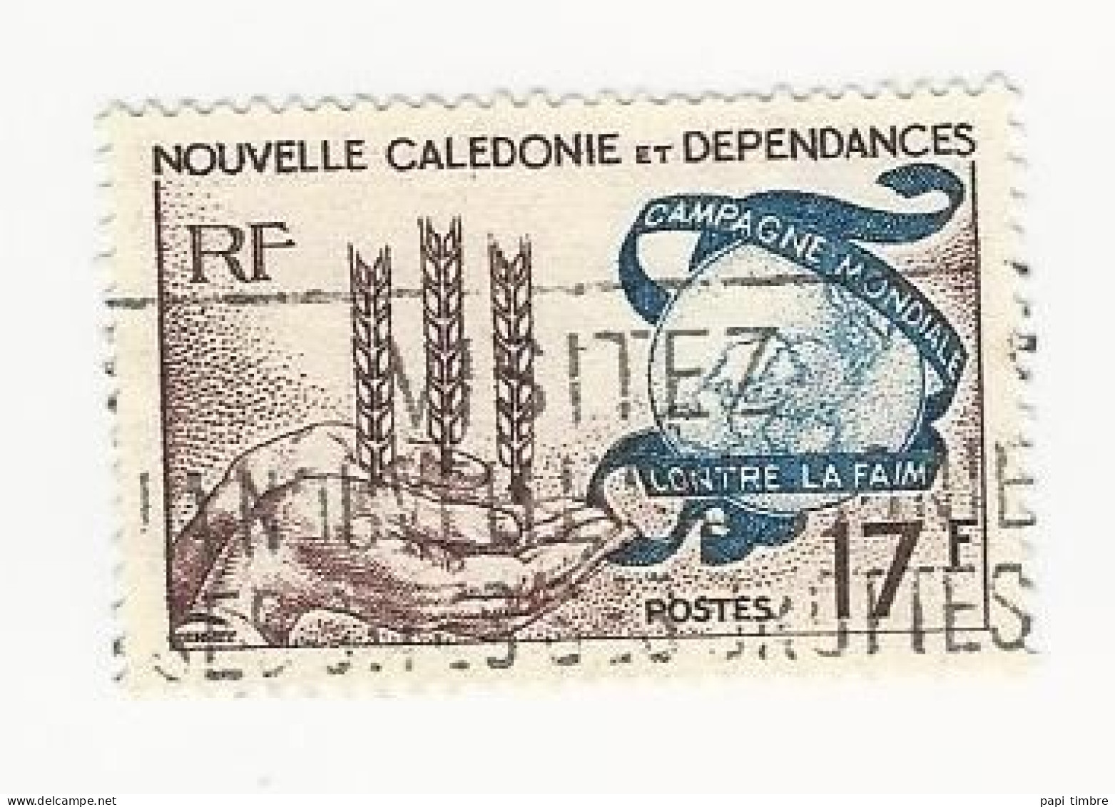 Nouvelle Calédonie - 1963 Conférence Mondiale Contre La Faim - N° 307 Oblitéré - Gebruikt