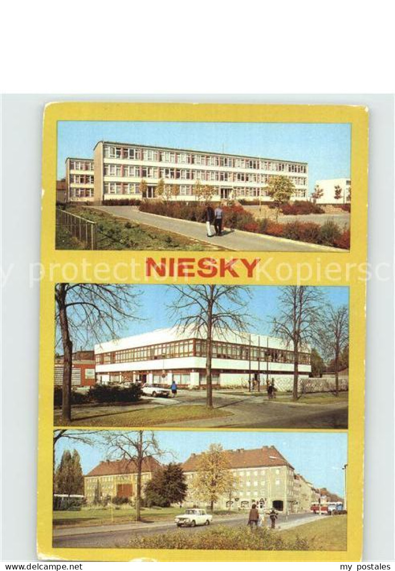 72413858 Niesky Herbert Balzer Oberschule Betriebsgaststaette Des MLK HO Gaststa - Niesky