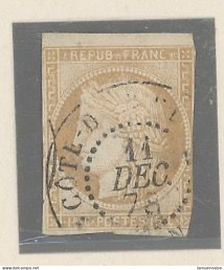 GABON -COLONIES GÉNÉRALES  N° 22 CÉRÈS 15c BISTRE (Petits Chiffres) Obl CàD COTE D'OR GABON /*GABON* 11 DEC -78- - Used Stamps