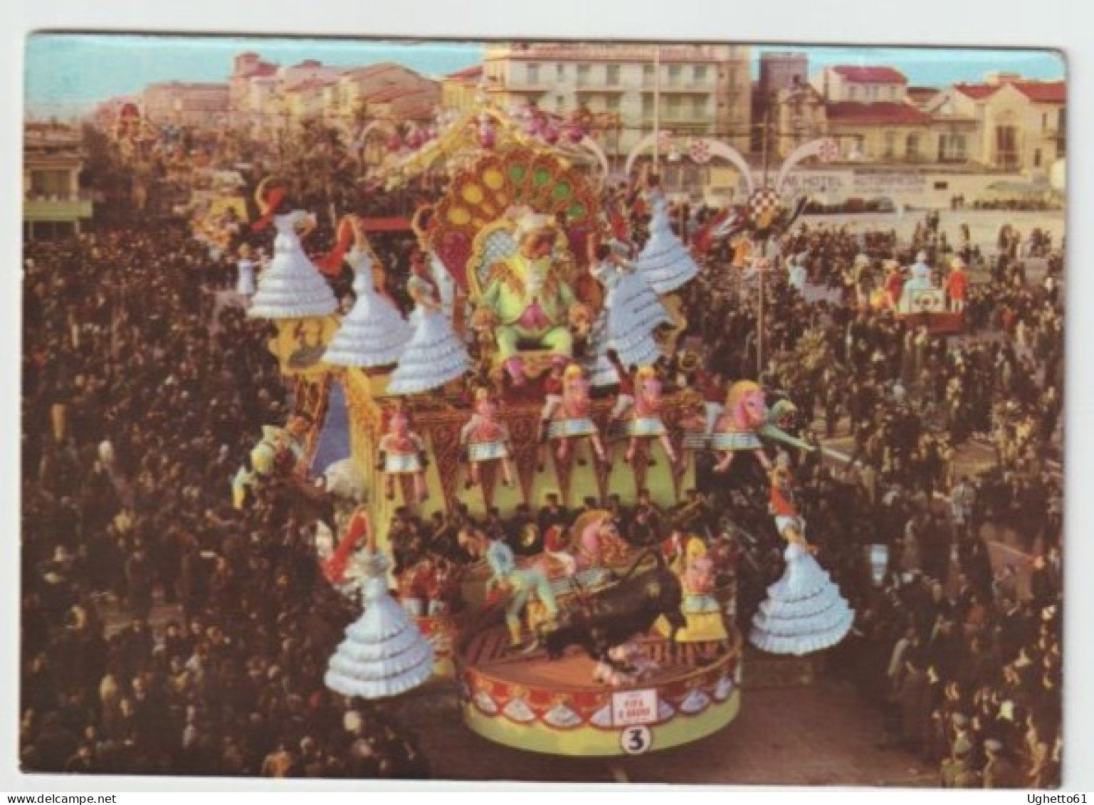 Viareggio - Carnevale "Fifa E Arena" Viaggiata 1962 - Viareggio