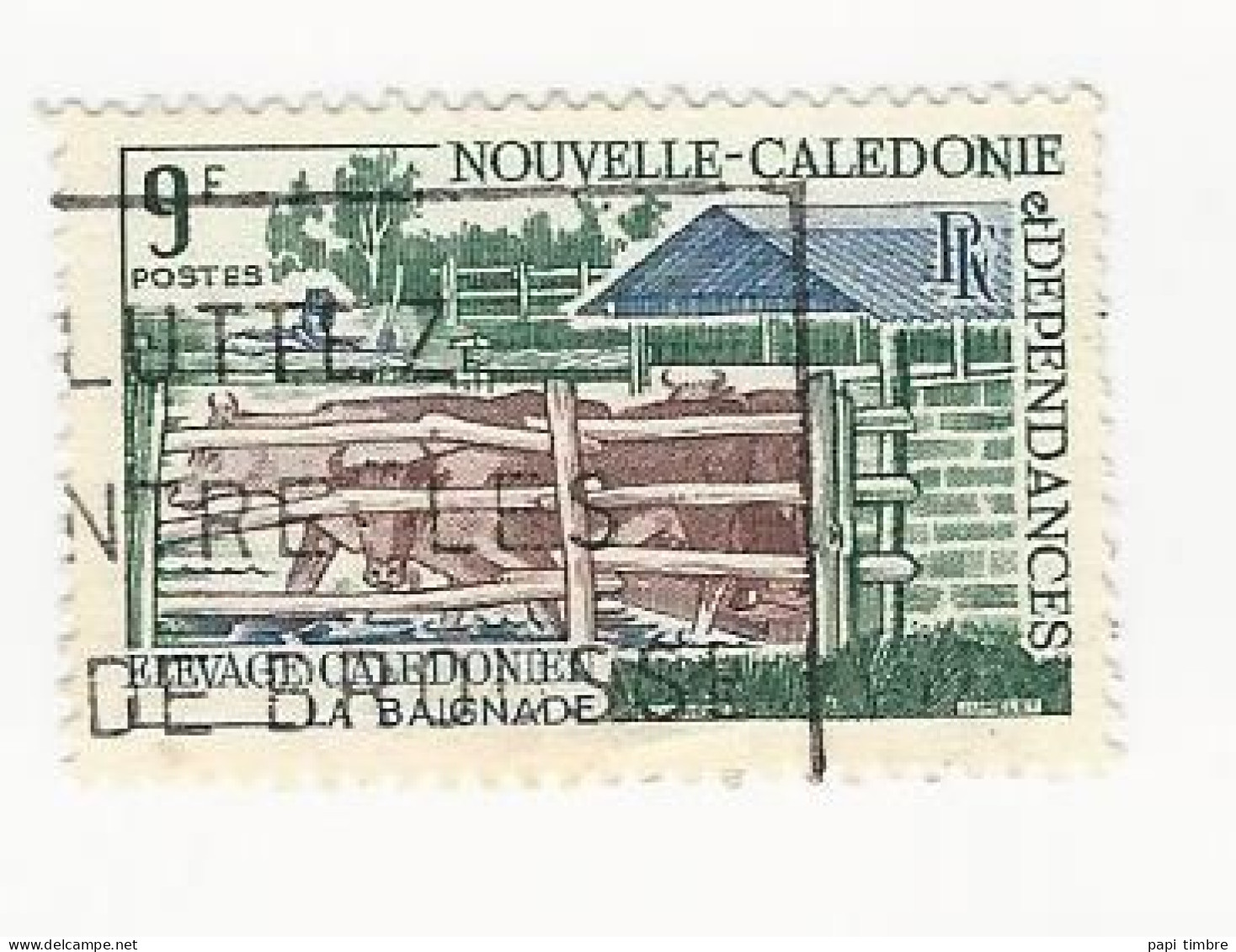 Nouvelle Calédonie - 1969 Elevage Calédonien - N° 356 Oblitéré - Oblitérés
