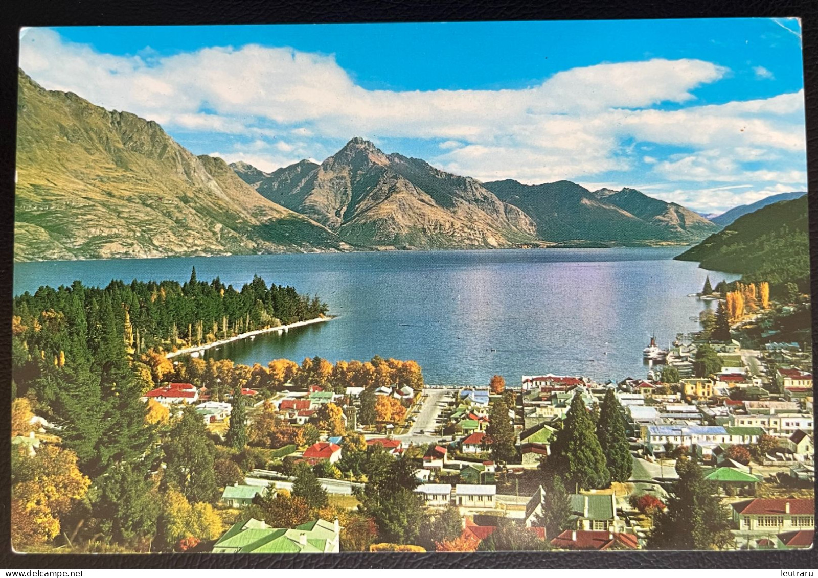 New Zealand, Queenstown And Lake Wakatipu, South Island, Nice Postcard - Nouvelle-Zélande