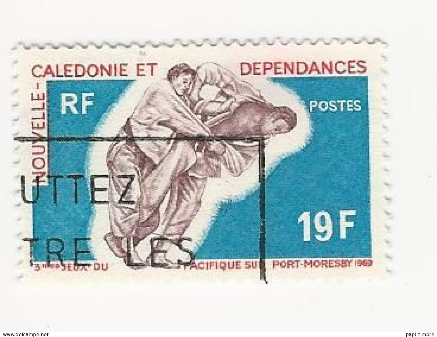 Nouvelle Calédonie - 1969 Jeux Sportifs Du Pacifique-Sud - N° 361 Oblitéré - Used Stamps