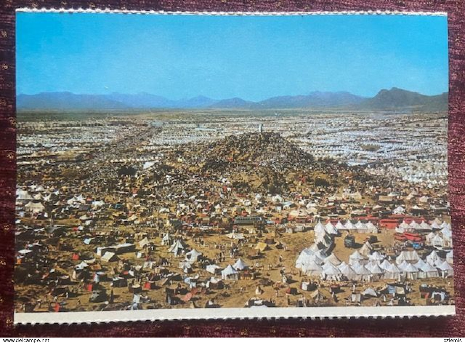 SAUDI ARABI ,MECCA ,,GENERAL VIEW OF ARAFAT, POSTCARD - Saudi Arabia