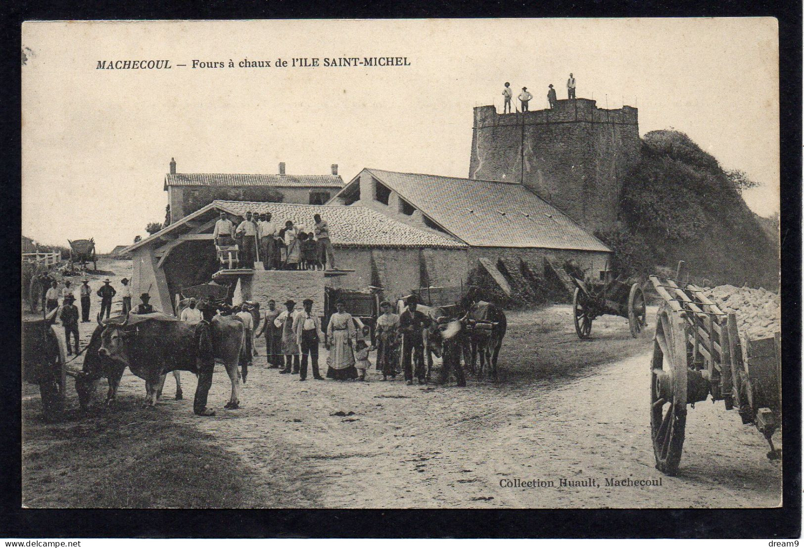 44 MACHECOUL - Fours à Chaux De L'Ile Saint Michel - Machecoul