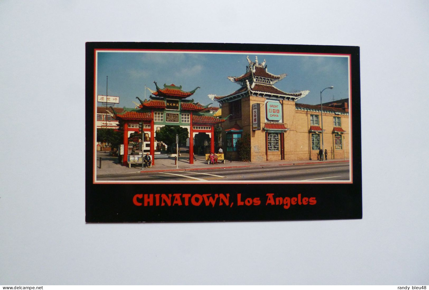 LOS ANGELES  -  Chinatown  -  Etats Unis - Los Angeles
