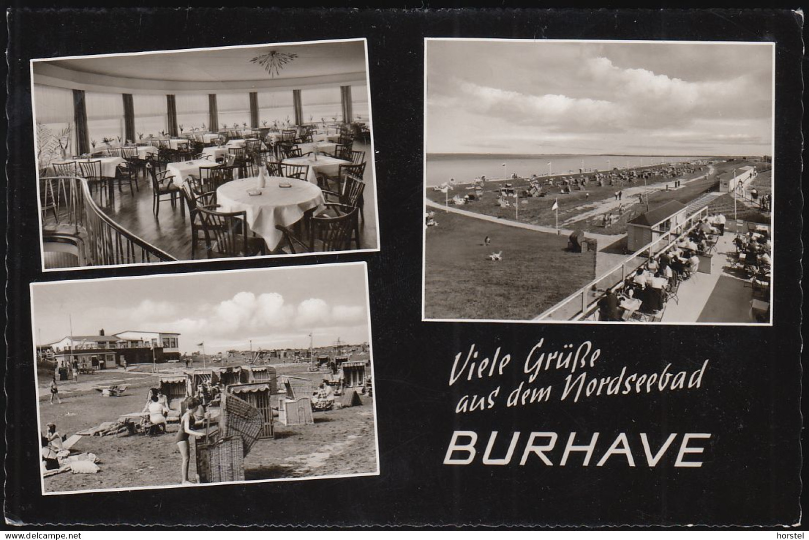 D-26969 Butjadingen - Burhave Nordseebad - Strandhalle - Nice Stamp - Bremervörde