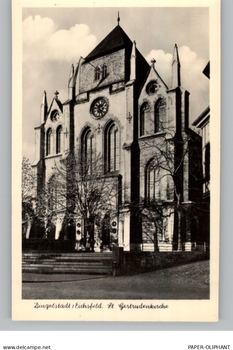 0-5603 DINGELSTÄDT/ Eichsfeld, Gertrudenkirche, 1965 - Heiligenstadt