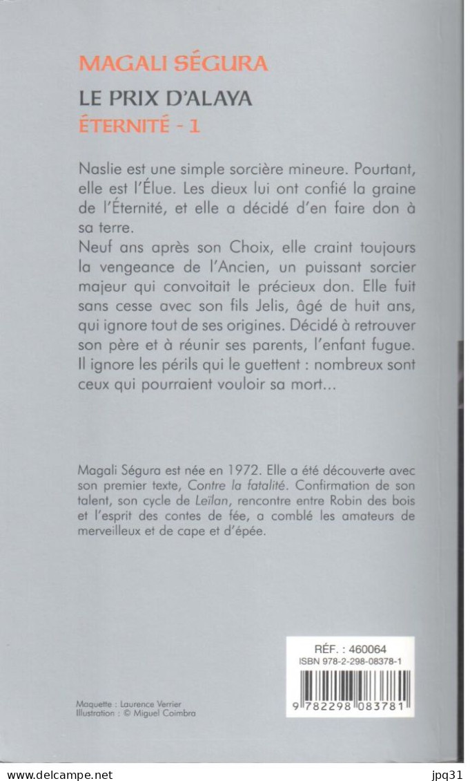 Magali Ségura - Éternité - 3 Vol - 2014-15 - Fantastique