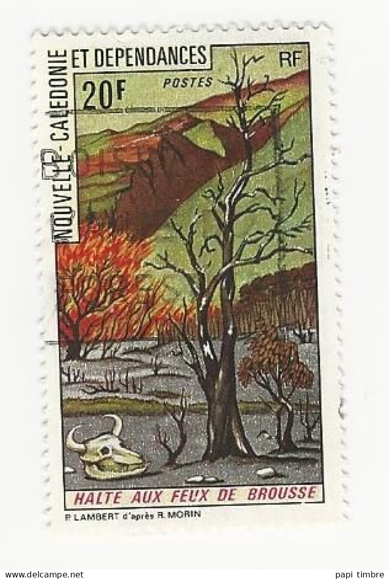 Nouvelle Calédonie - 1975 Halte Aux Feux De Brousse - N° 391 Oblitéré - Used Stamps