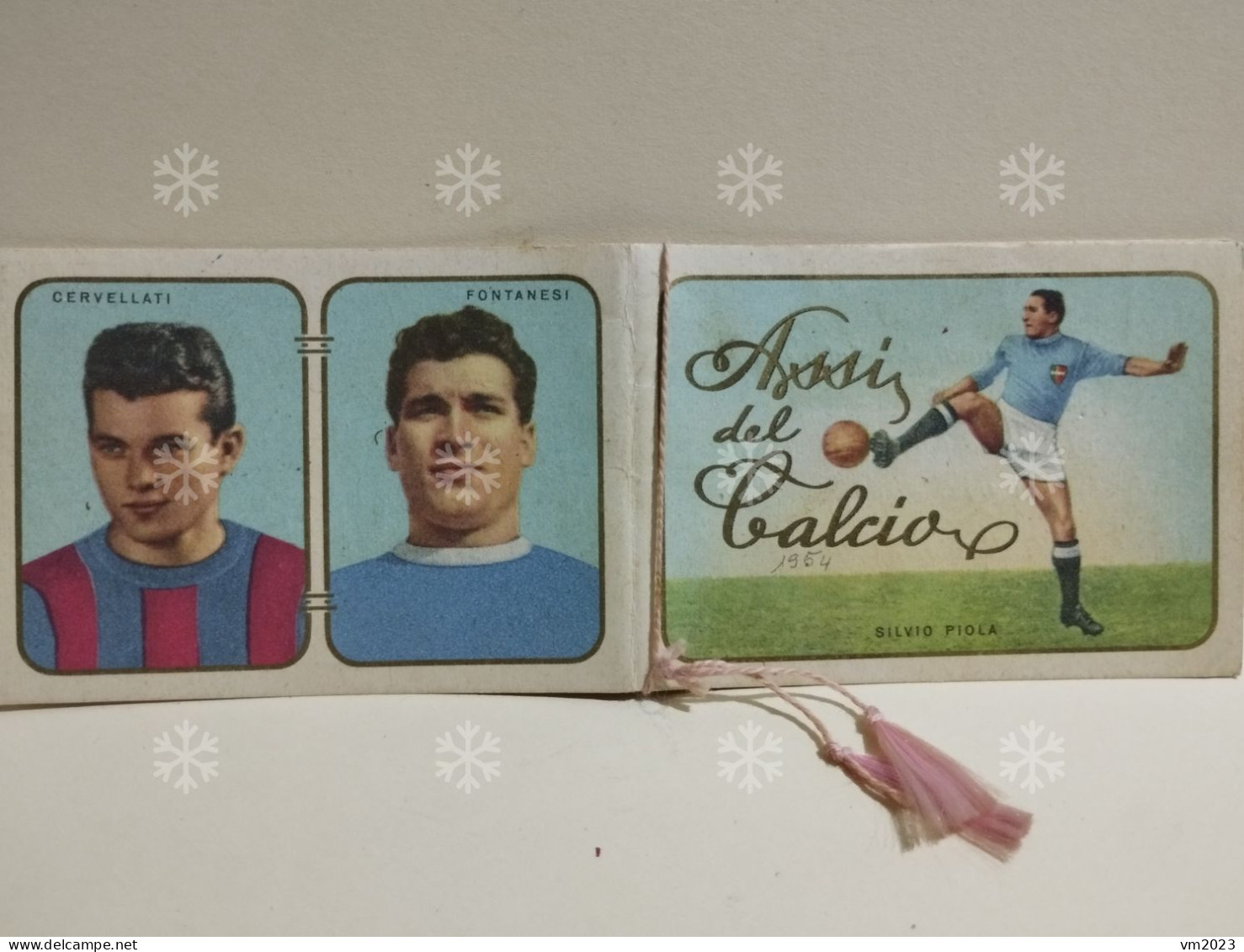 Calendario BILARDO Roma. Assi Del Calcio SILVIO PIOLA SS Lazio. Amadei Galli Casari Tognon Cervato Moro - Petit Format : 1941-60