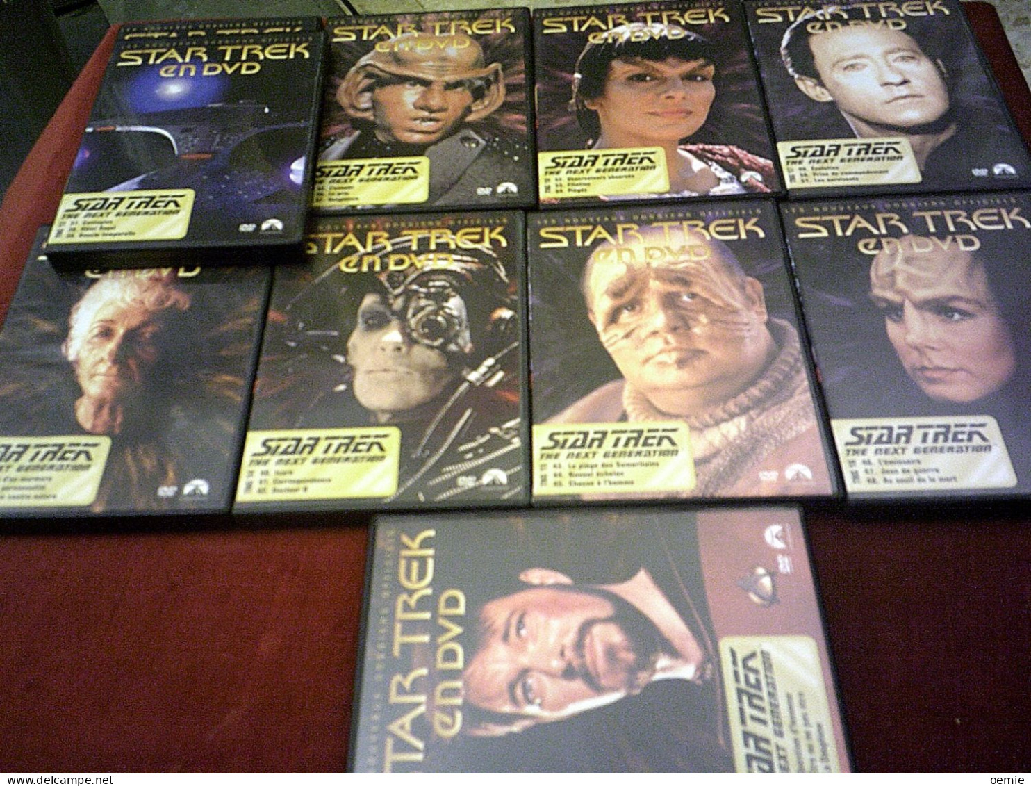 "  THE NEXT GENERATION  "  SAISON DE 60 DVD   ( LES NOUVEAUX DOSSERS OFFICIEL DE STAR TREK EN DVD EPISODE N°1 A 178 - Ciencia Ficción Y Fantasía