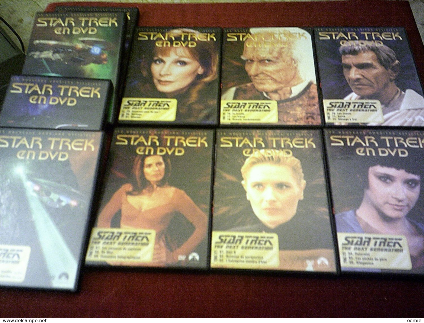 "  THE NEXT GENERATION  "  SAISON DE 60 DVD   ( LES NOUVEAUX DOSSERS OFFICIEL DE STAR TREK EN DVD EPISODE N°1 A 178 - Sciences-Fictions Et Fantaisie