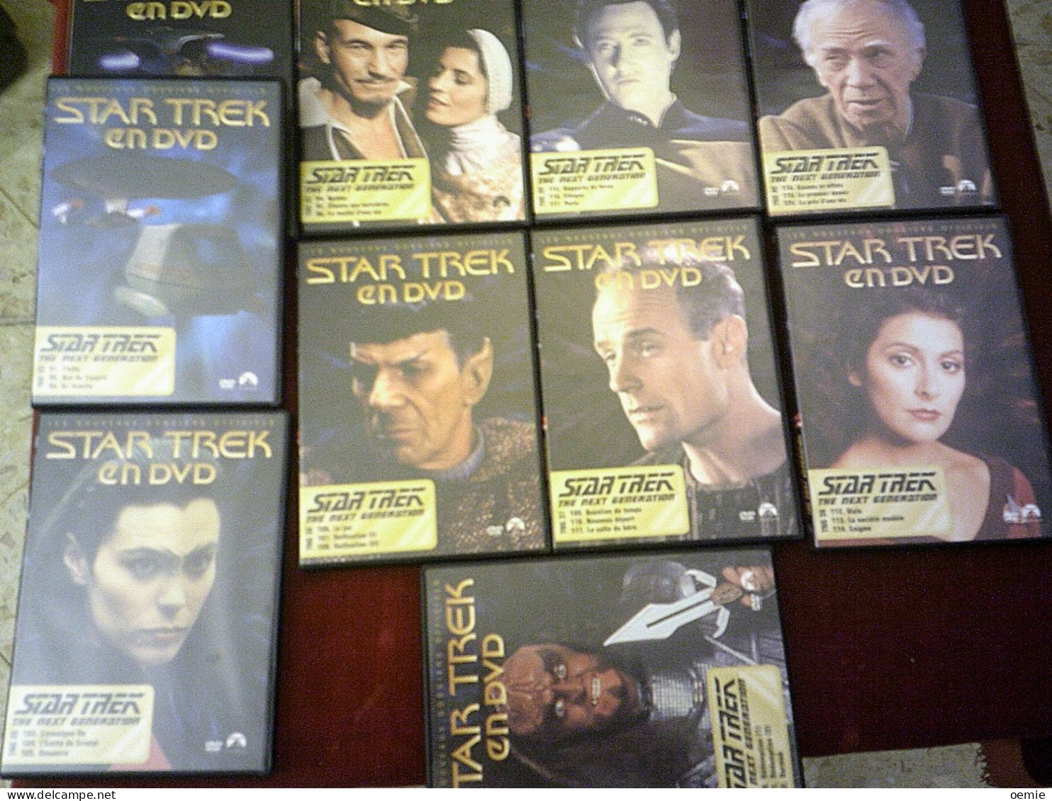 "  THE NEXT GENERATION  "  SAISON DE 60 DVD   ( LES NOUVEAUX DOSSERS OFFICIEL DE STAR TREK EN DVD EPISODE N°1 A 178 - Sci-Fi, Fantasy