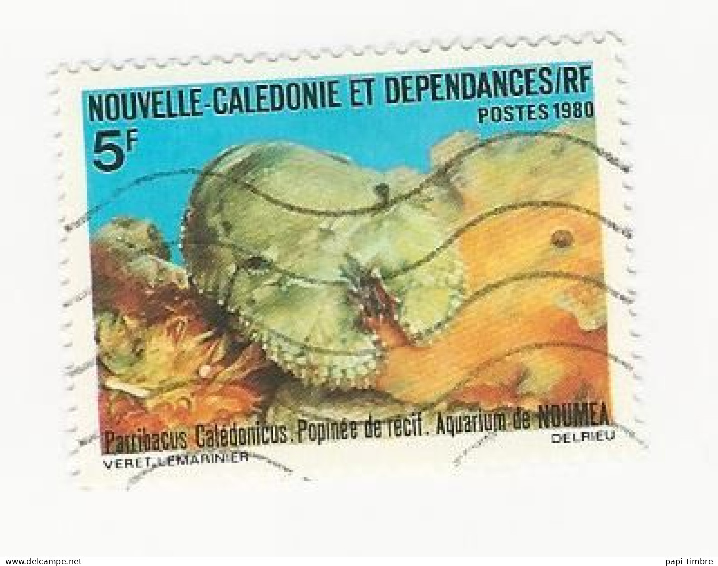 Nouvelle Calédonie - 1980 Aquarium De Nouméa - N° 440 Oblitéré - Gebruikt