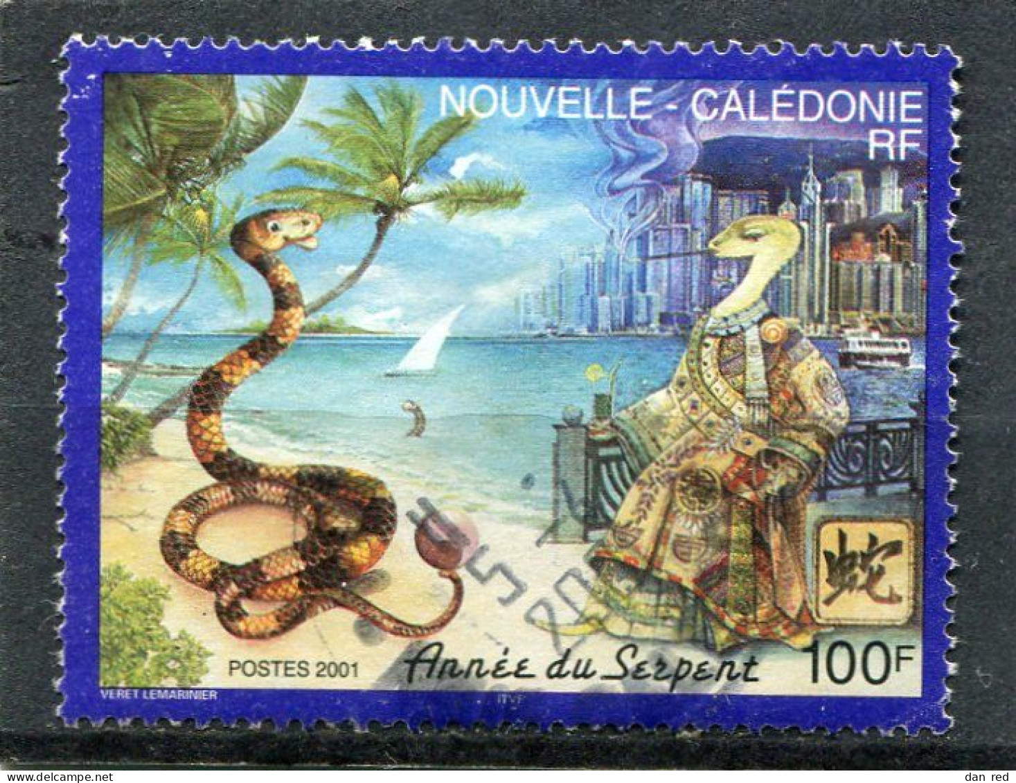 NOUVELLE CALEDONIE  N° 838  (Y&T)  (Oblitéré) - Used Stamps