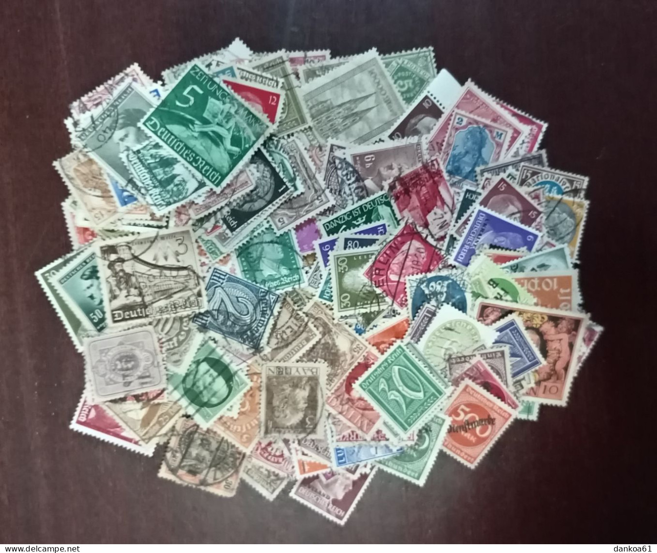 Germeny-Deutschland 400 Verschiedene Briefmarken (vor 1945.),meistens Gestempelt. - Lots & Kiloware (max. 999 Stück)