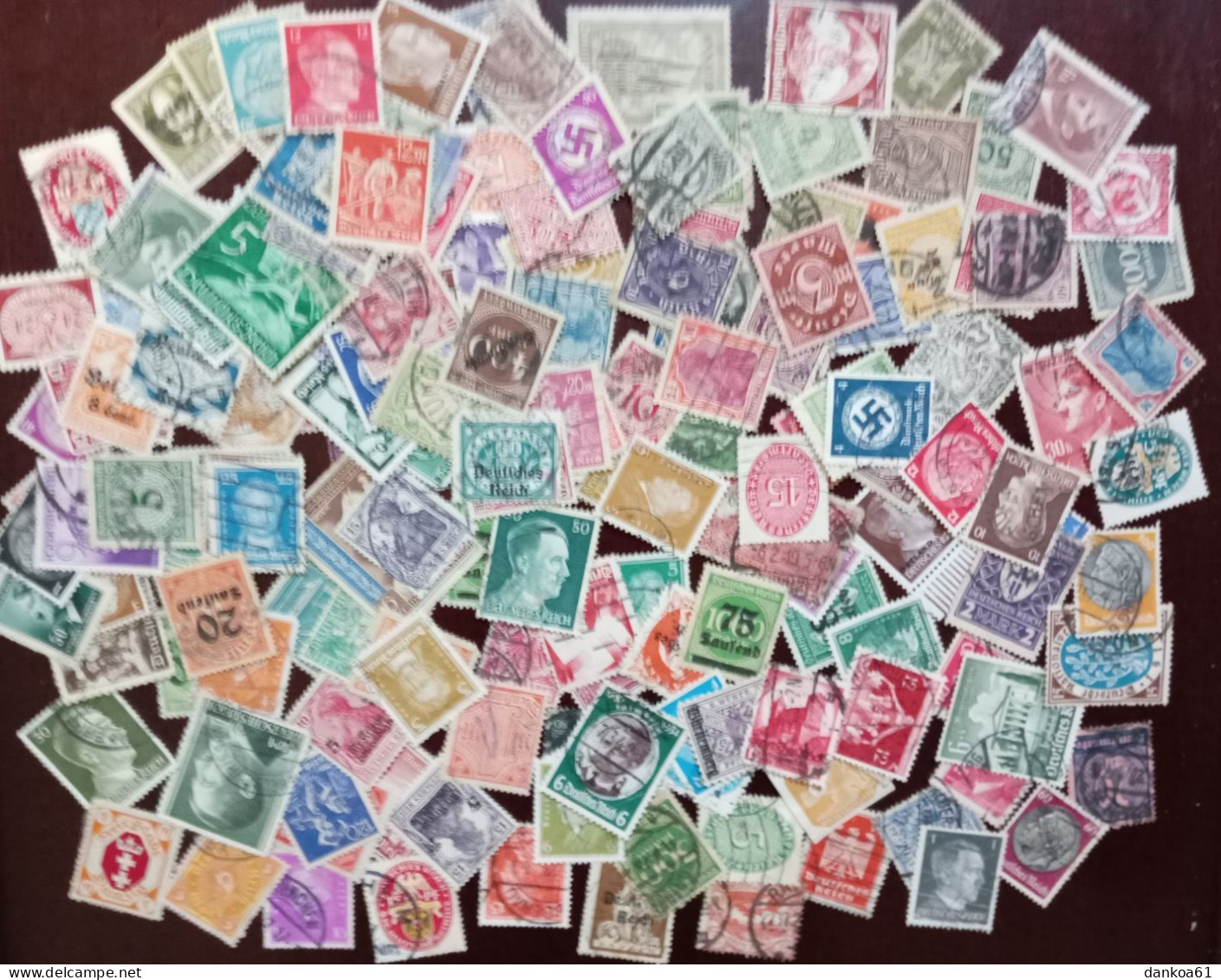 Germeny-Deutschland 400 Verschiedene Briefmarken (vor 1945.),meistens Gestempelt. - Lots & Kiloware (max. 999 Stück)