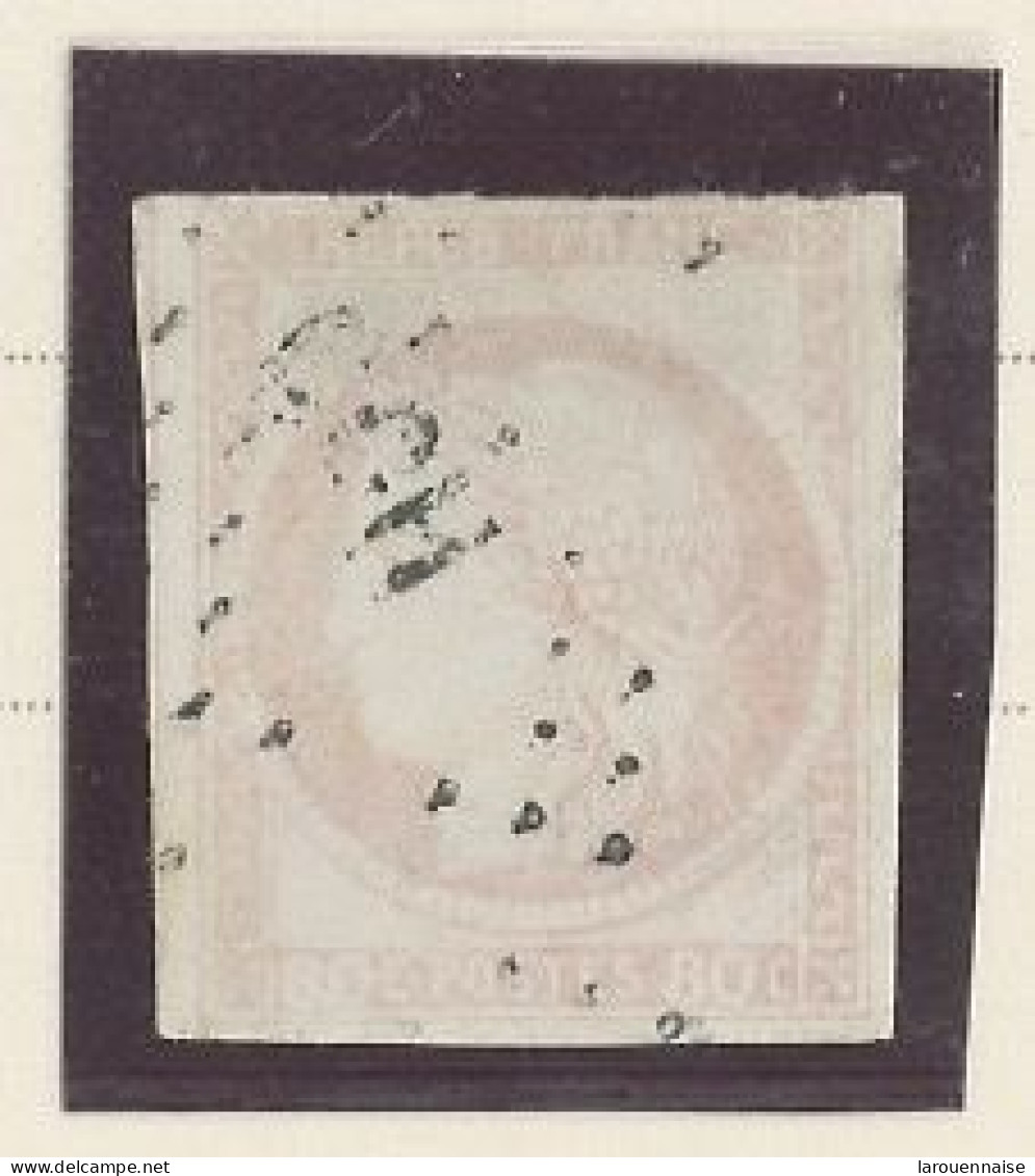COCHINCHINE-COLONIES GÉNÉRALES  N°21 CÉRÈS 80c ROSE (très Pale) - Obl LOSANGE C C H - Used Stamps