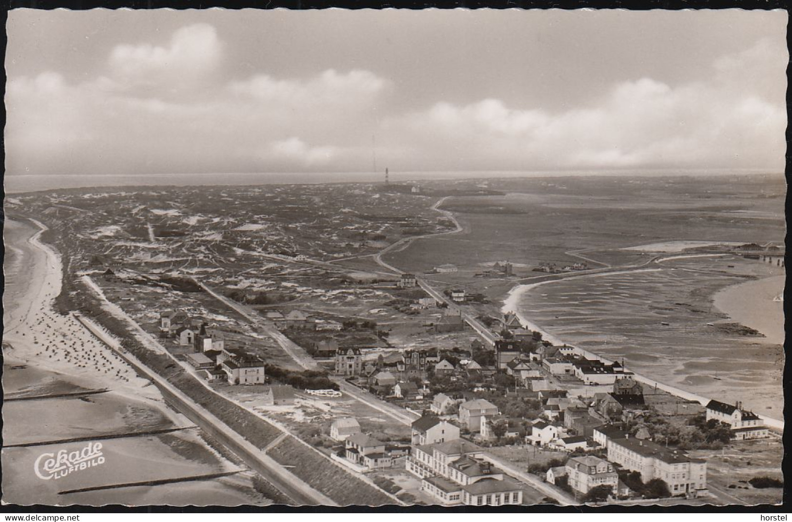 D-25946 Wittdün - Amrum - Alte Ortsansicht ( Mit Details) - Cekade Luftbild - Aerial View - Föhr