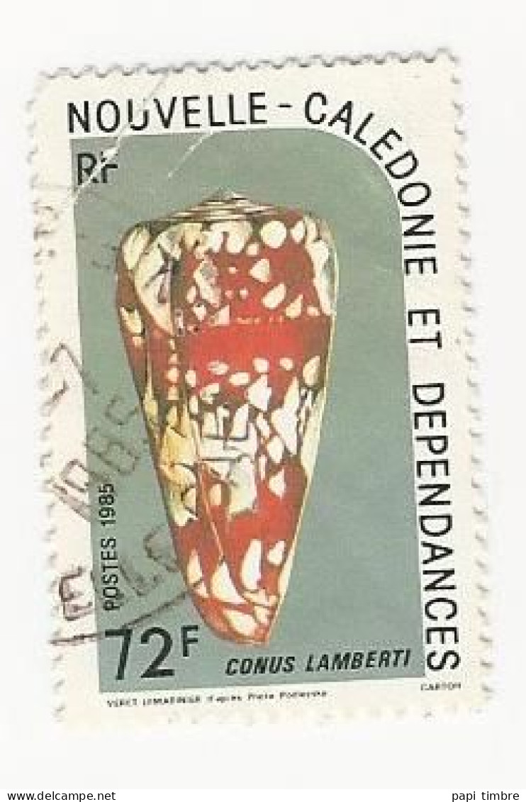 Nouvelle Calédonie - 1985 Coquillages - N° 499 Oblitéré - Used Stamps