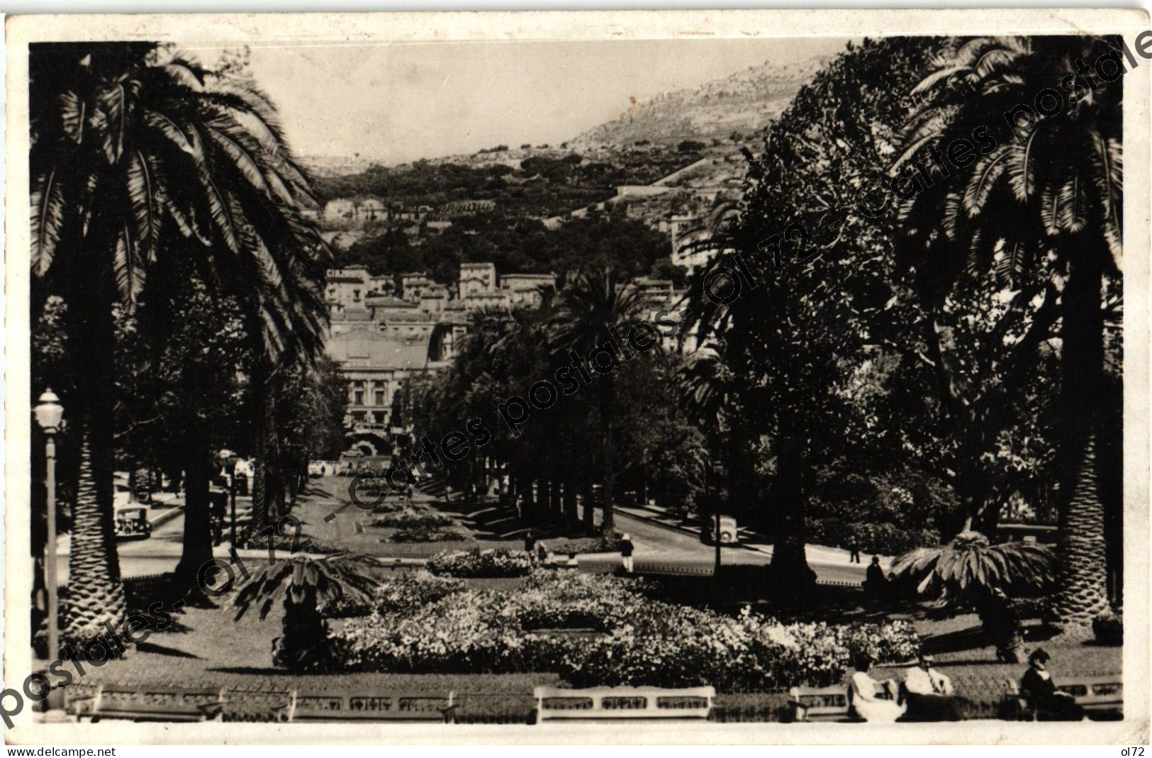 CPA - Monte Carlo Les Jardins - Jardín Exótico