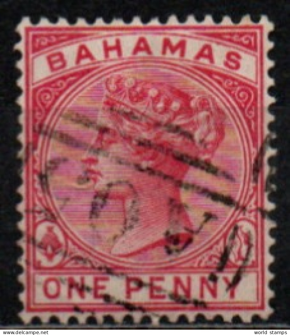 BAHAMAS 1884-90 O - 1859-1963 Crown Colony