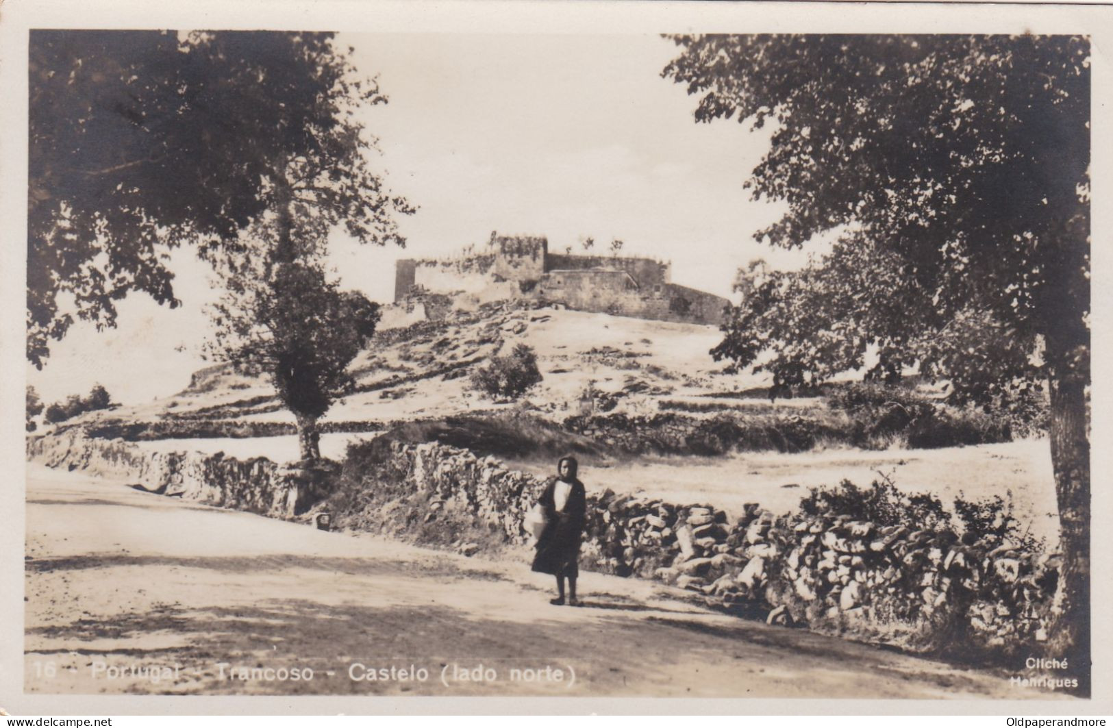 POSTCARD PORTUGAL - GUARDA - TRANCOSO - CASTELO . LADO NORTE - Guarda