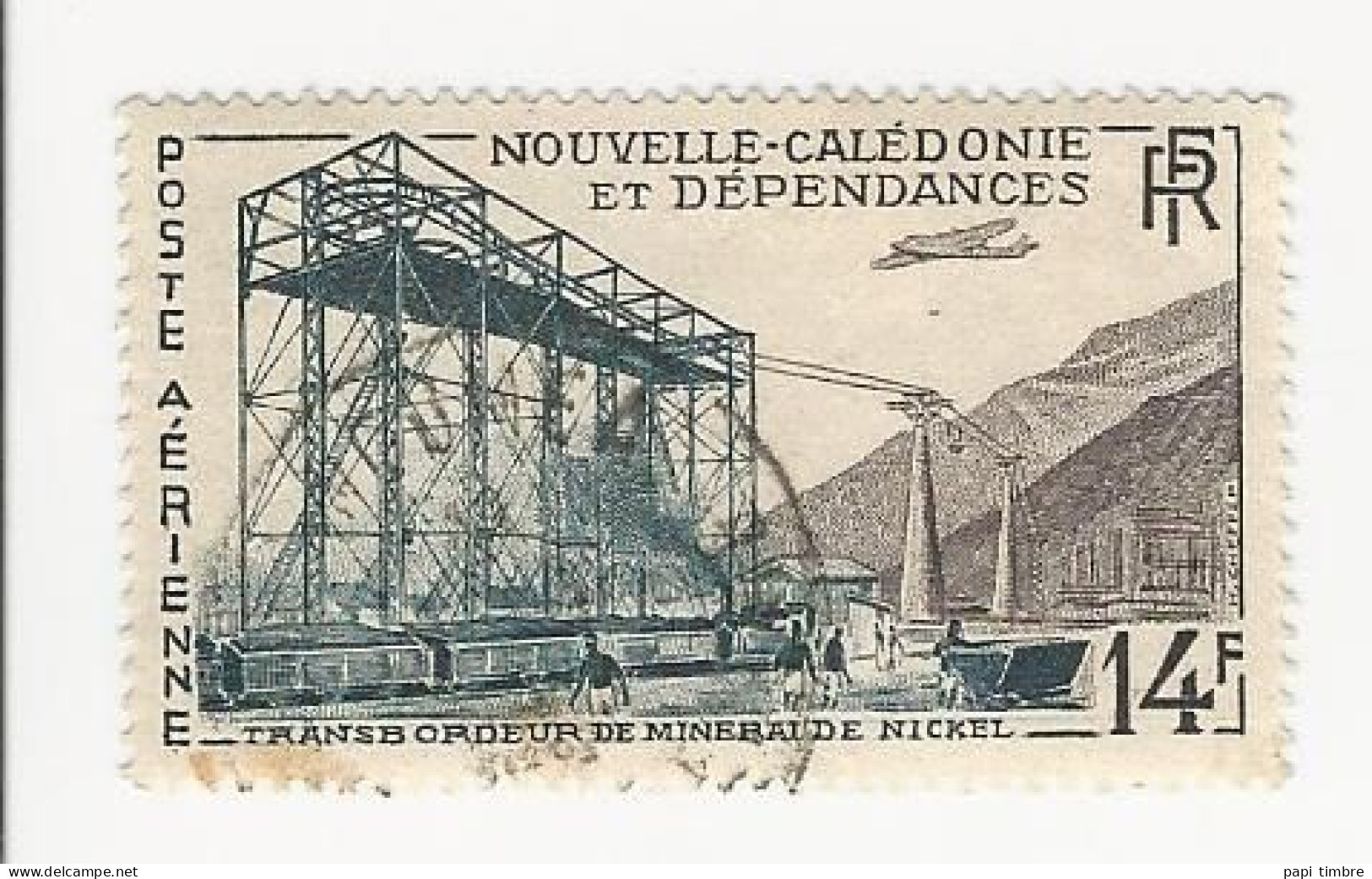 Nouvelle Calédonie - 1955-62 Série Courante - N° PA66 Oblitéré - Used Stamps