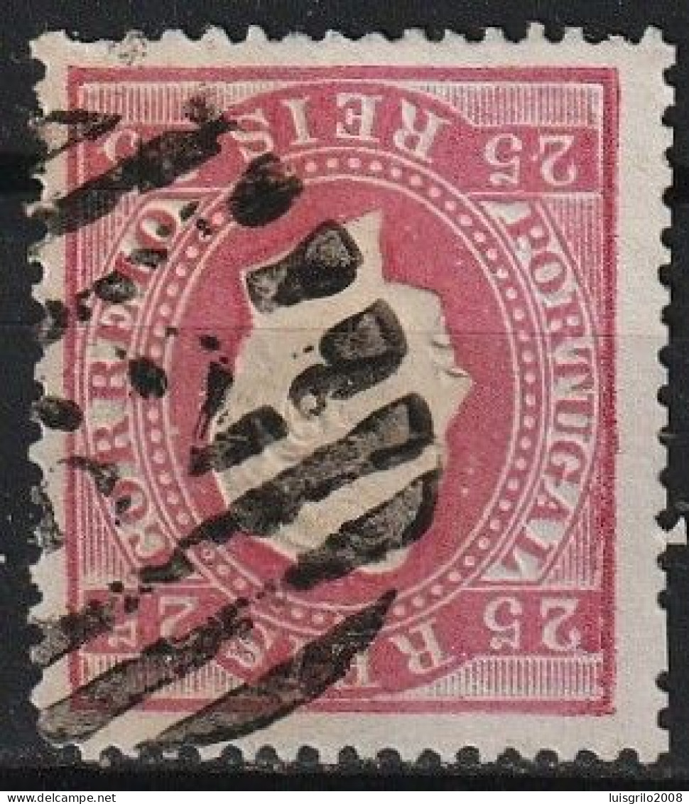 Marcofilia, Carimbos Numéricos Barras - 62 MONÇÃO -|- Grau De Raridade * * - 1869 - 2ª Reforma - Postmark Collection