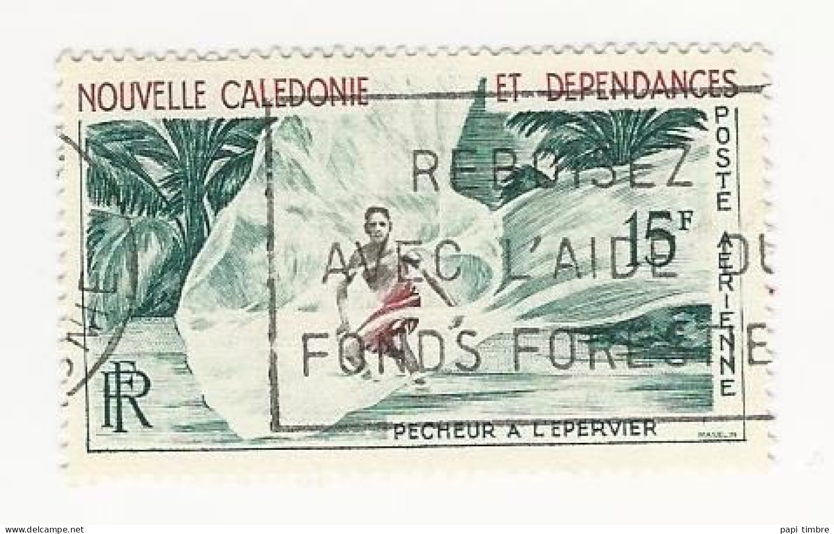 Nouvelle Calédonie - 1955-62 Série Courante - N° PA67 Oblitéré - Usati