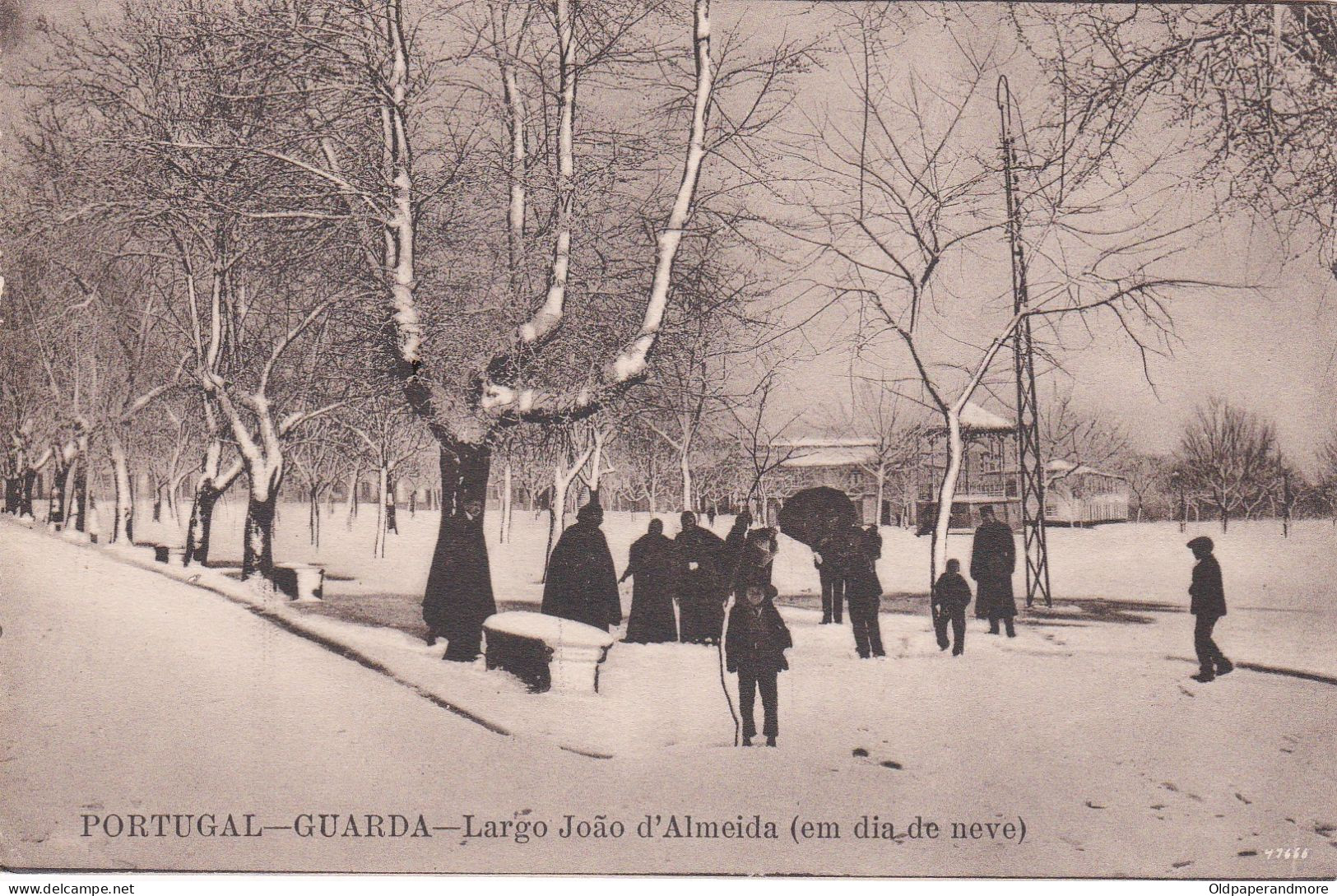 POSTCARD PORTUGAL - GUARDA - LARGO JOÃO D'ALMEIDA - Guarda