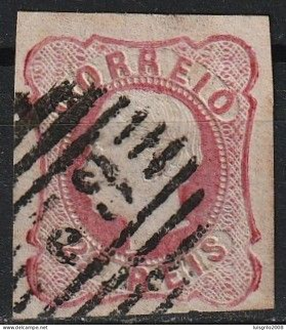 Marcofilia, Carimbos Numéricos Barras - 68 OVAR -|- Grau De Raridade * * - 1853 - 1ª Reforma - Postmark Collection