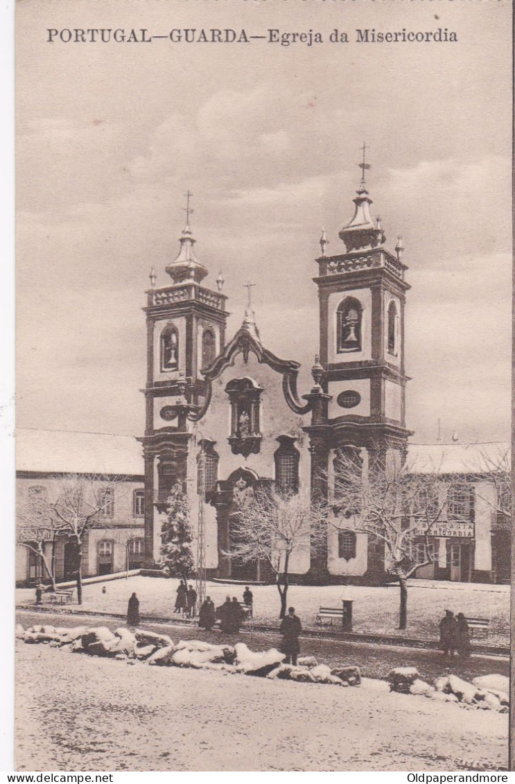 POSTCARD PORTUGAL - GUARDA - IGREJA DA MISERICORDIA - Guarda