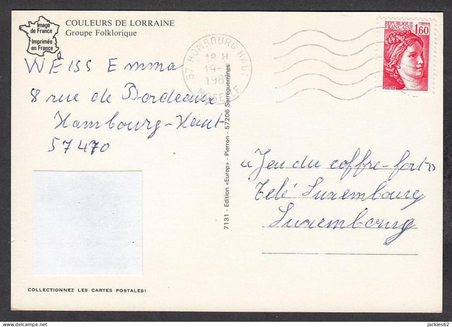 094504/ LORRAINE, Groupe Folklorique - Lorraine