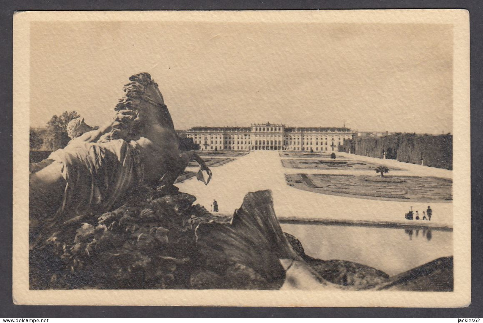 107916/ WIEN, Schloss Schönbrunn Vom Neptunbrunnen - Schloss Schönbrunn