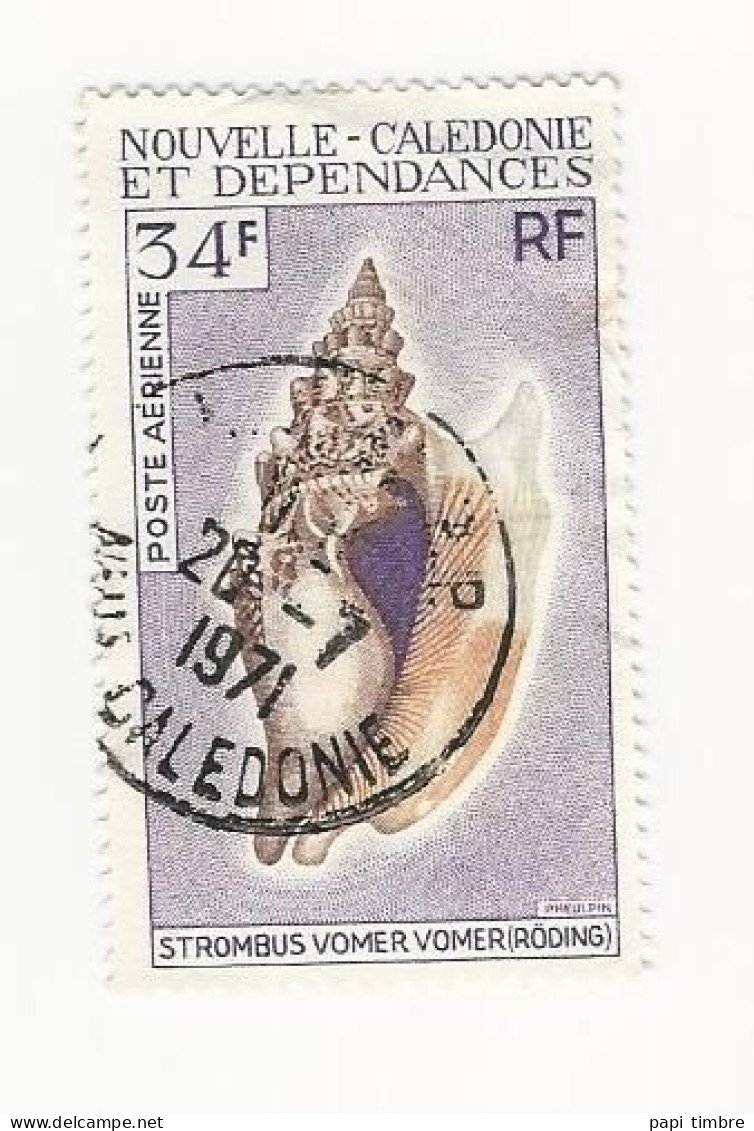 Nouvelle Calédonie - 1970-71 Coquillages - N° PA115 Oblitéré - Used Stamps