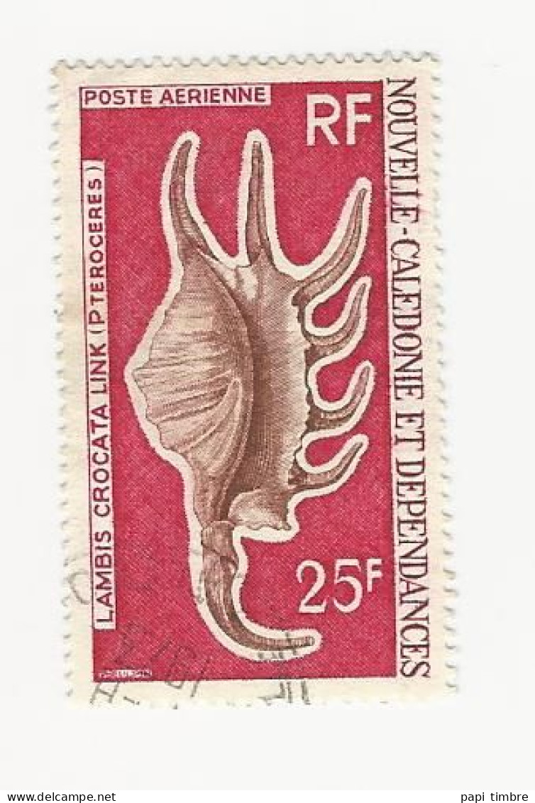 Nouvelle Calédonie - 1972 Coquillages - N° PA129 Oblitéré - Usati